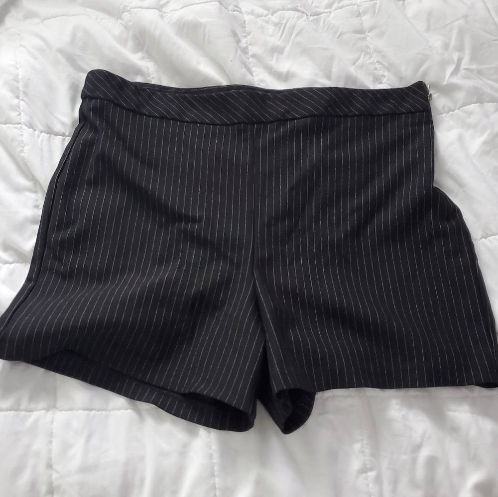 Pinstripe dressy shorts